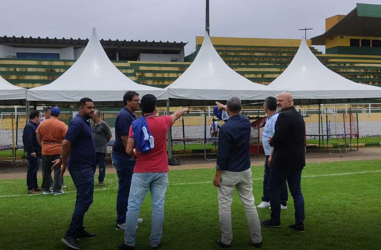 Camacã: Camissão do Itabuna Esporte Clube realiza visita técnica no Estádio Ribeirão para possíveis partidas oficiais do Campeonato Baiano 2023